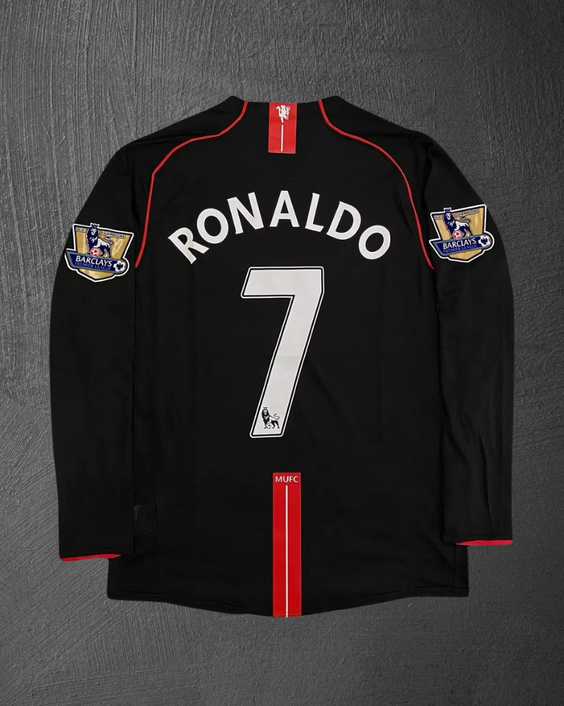 Jersey Manchester United Retro 07/08 Visita Ronaldo