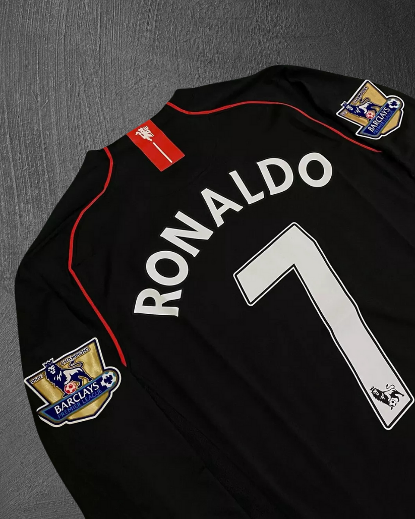 Jersey Manchester United Retro 07/08 Visita Ronaldo