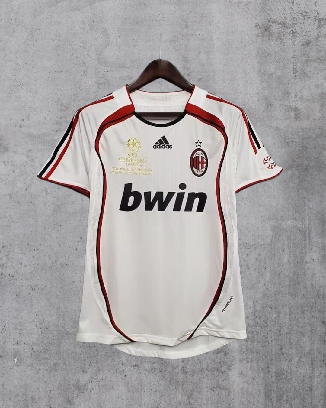 Jersey AC MilĂĄn 06/07 Visitante Kaka' Final UCL