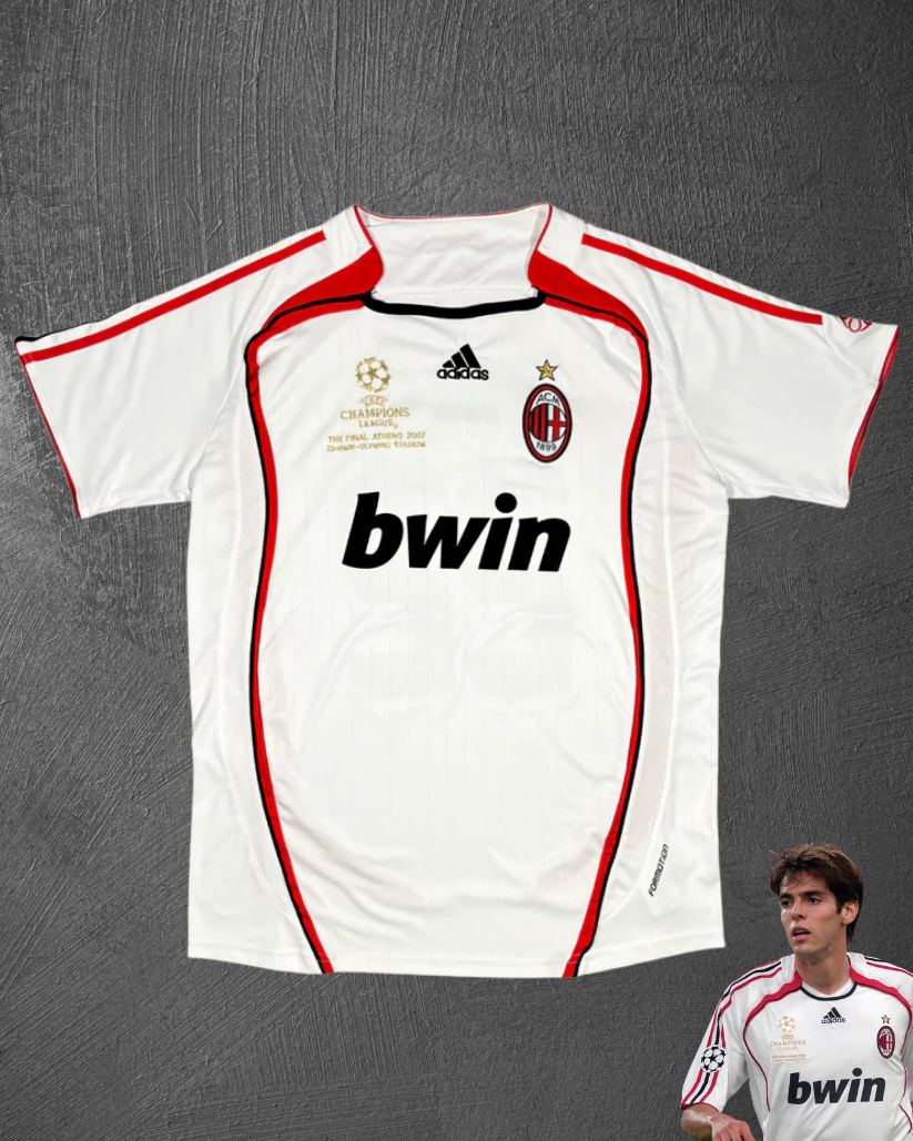 Jersey AC MilĂĄn 06/07 Visitante Kaka' Final UCL