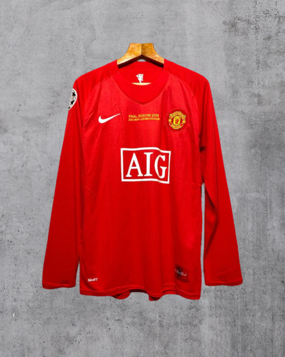 Jersey Manchester United 07/08 Local Ronaldo Final UCL