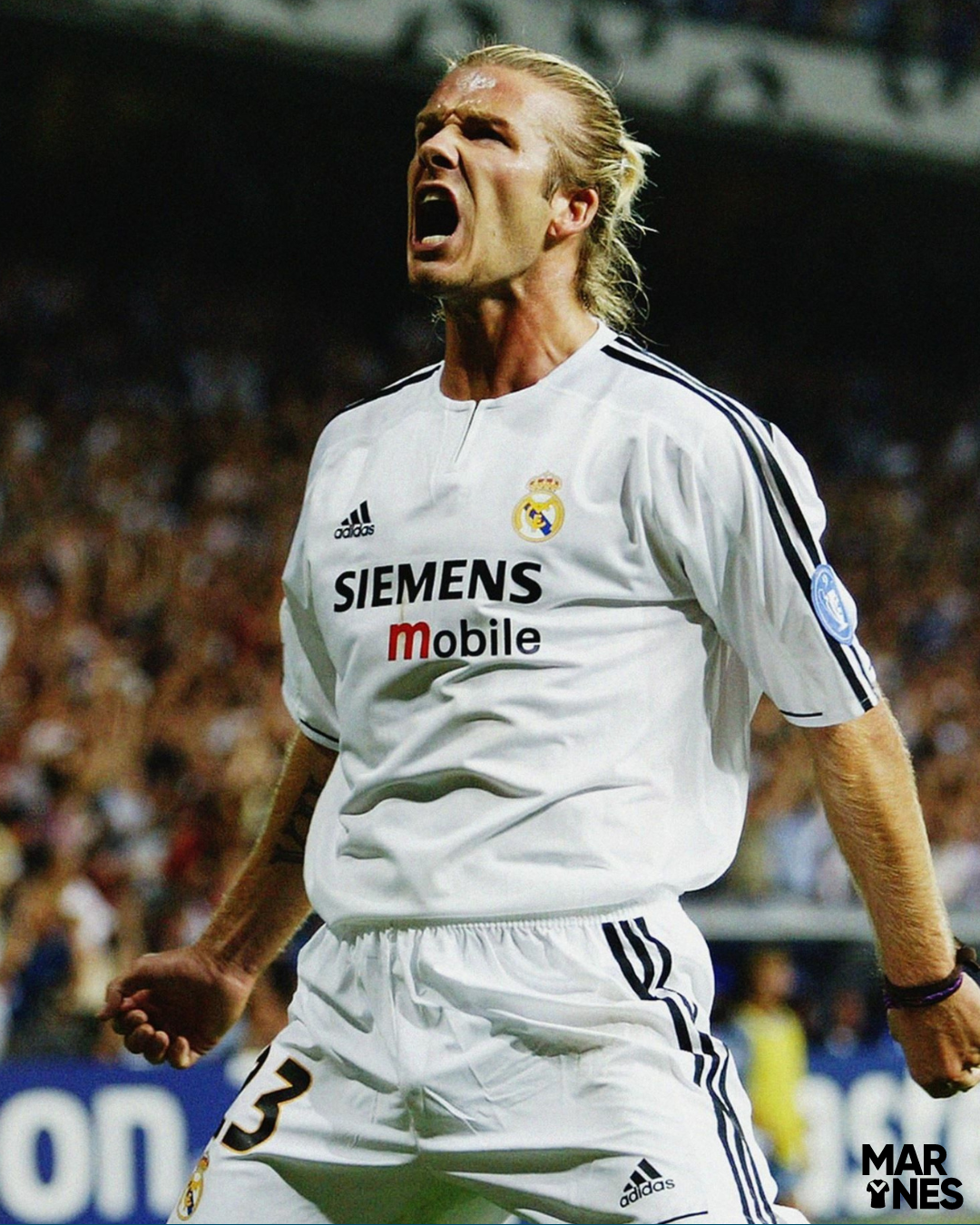 Jersey Real Madrid 03/04 Local David Beckham