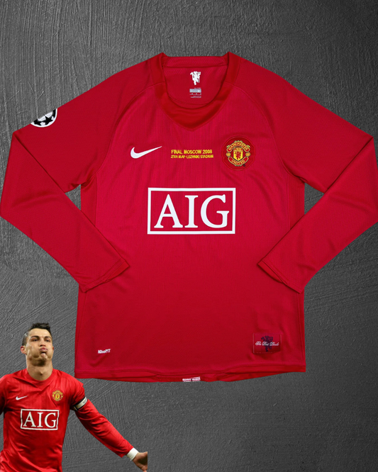 Jersey Manchester United Retro 07/08 Ronaldo Final UCL