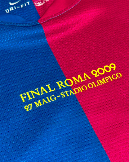 Jersey FC Barcelona Retro 2008/09 Messi Final Champions