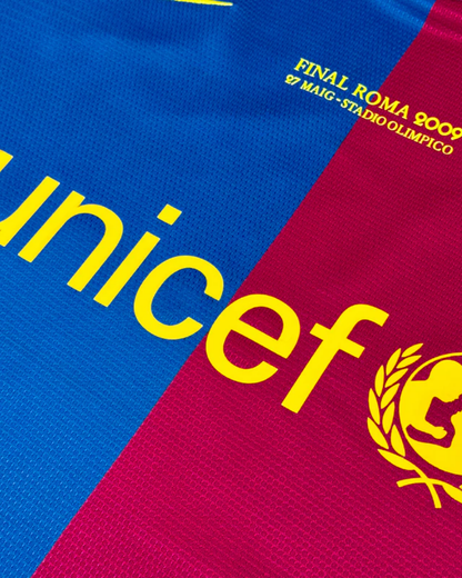 Jersey FC Barcelona Retro 2008/09 Messi Final Champions
