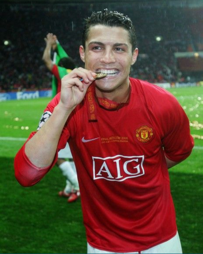 Jersey Manchester United 07/08 Local Ronaldo Final UCL