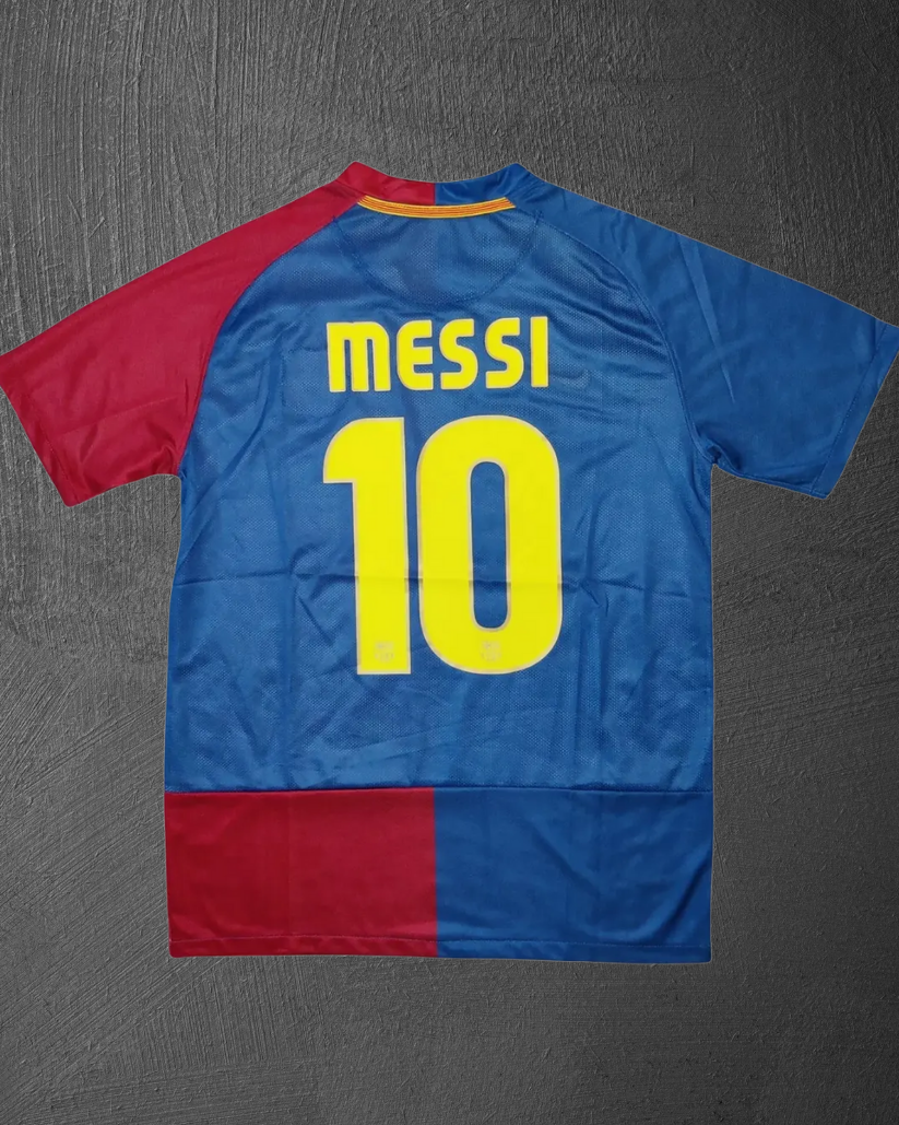 Jersey FC Barcelona Retro 2008/09 Messi Final Champions