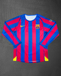 Jersey Barcelona Retro 2005/2006 Ronaldinho Final Champions
