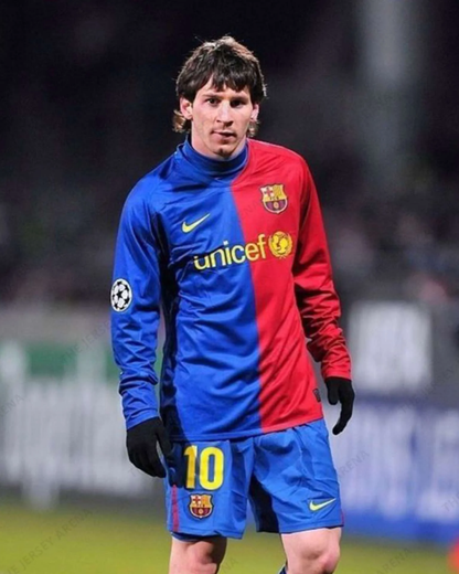 Jersey FC Barcelona Retro 2008/09 Messi Final Champions