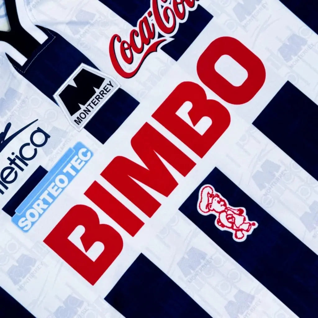 Jersey Monterrey Rayados Retro 99/00 Local Playera