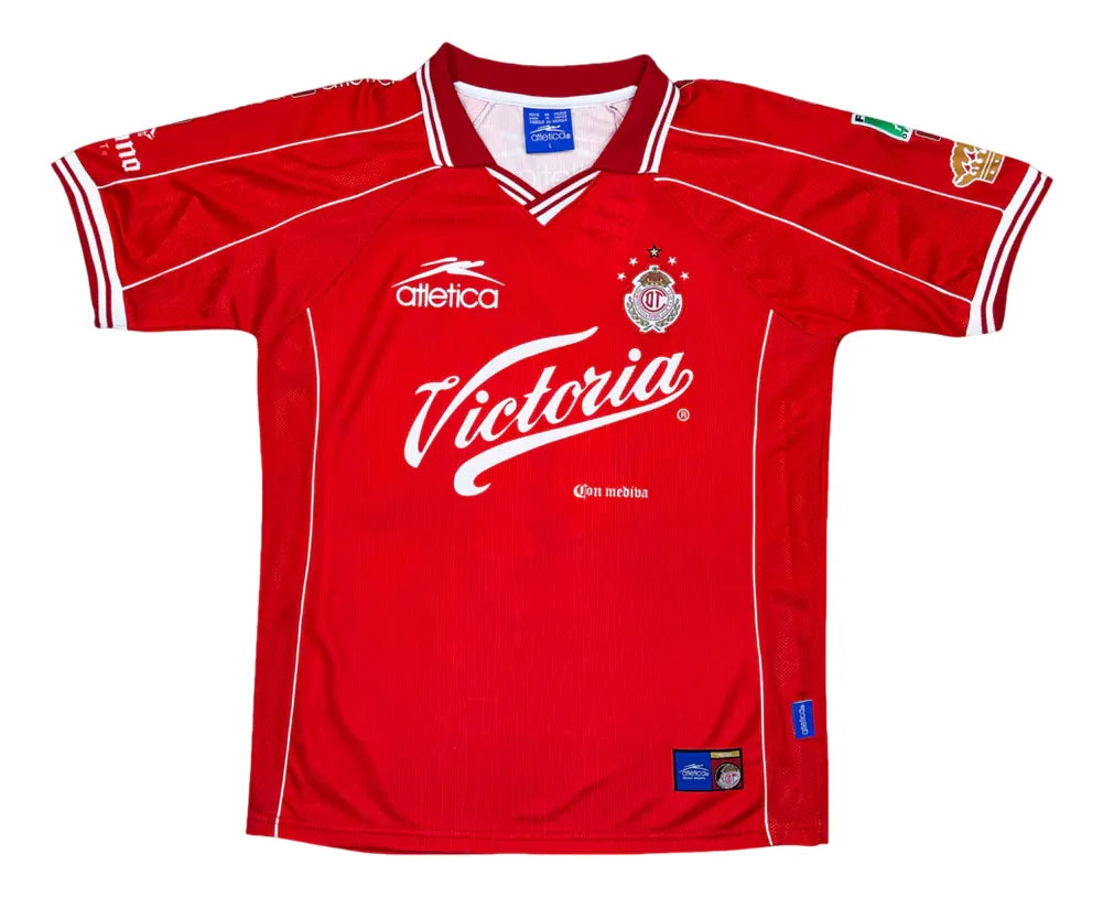 Jersey Diablos Del Toluca Retro 1999/2000 Playera