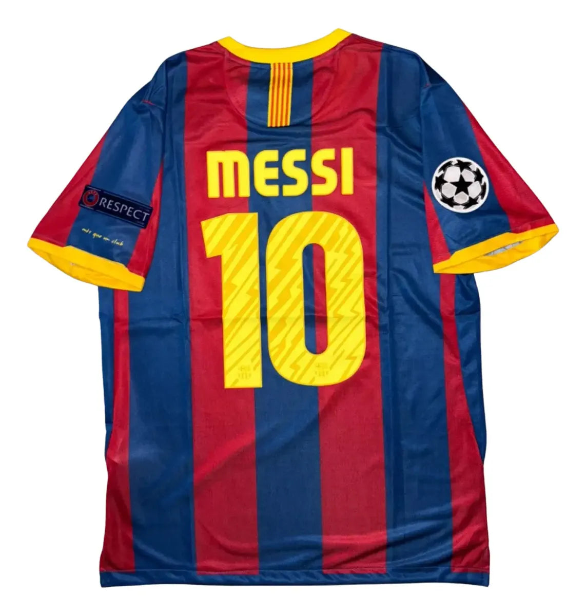Jersey Barcelona Retro 10/11 Messi Champions Playera