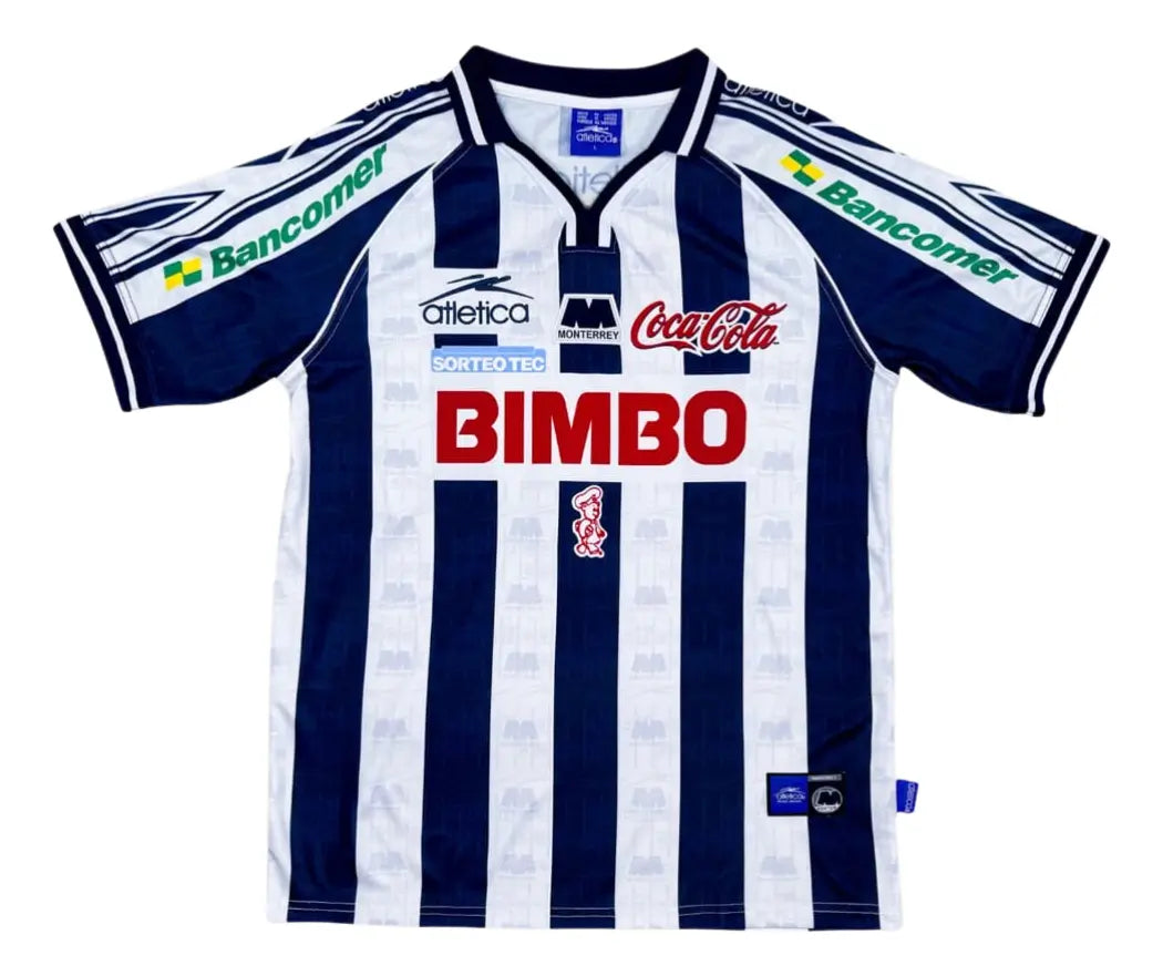 Jersey Monterrey Rayados Retro 99/00 Local Playera