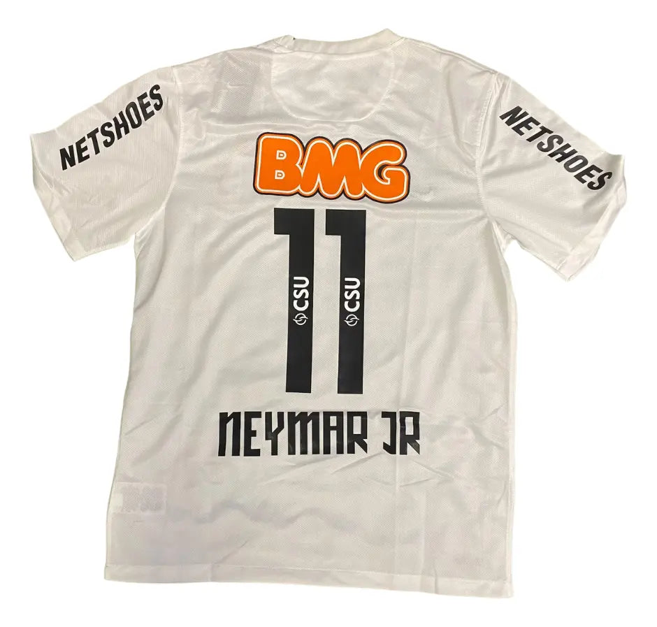 Jersey Santos Retro 2011/2012 Neymar 11 Playera