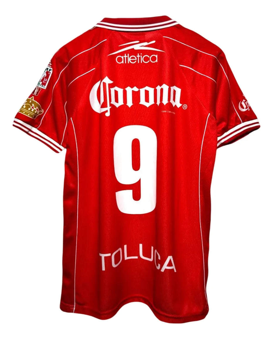 Jersey Diablos Del Toluca Retro 1999/2000 Playera