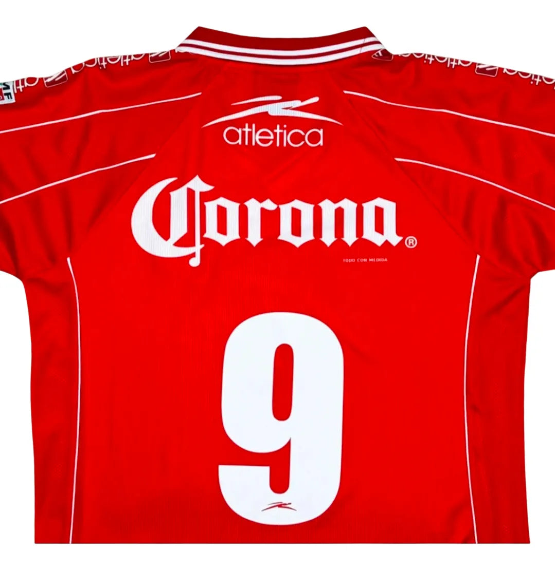 Jersey Diablos Del Toluca Retro 1999/2000 Playera