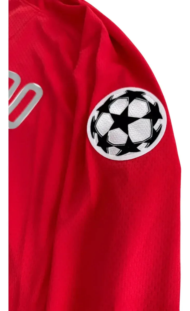 Jersey Manchester United Ronaldo 07/08 Retro Final Champions Manga larga
