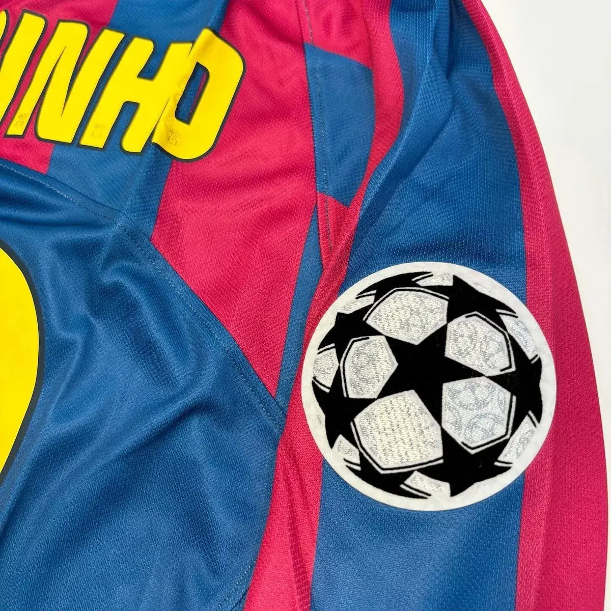 Jersey Barca Retro 2005/2006 Ronaldinho Playera