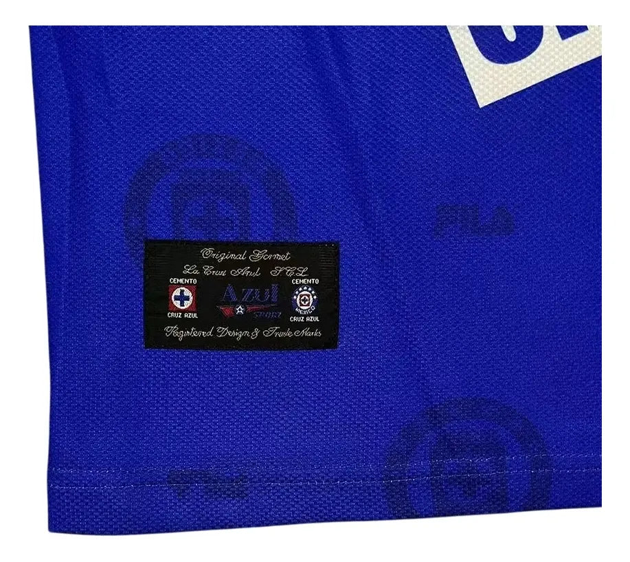 Jersey Cruz Azul Retro Invierno 1997 Local Playera