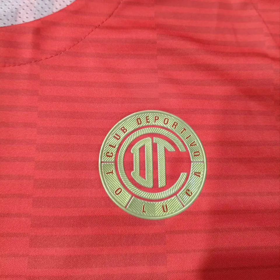 Jersey Toluca Campeón 2025 Nueva Temporada Playera