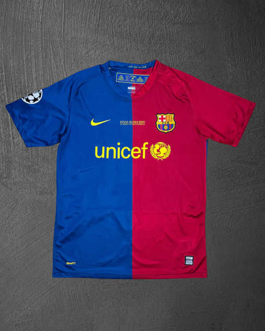 Jersey FC Barcelona Retro 2008/09 Messi Final Champions